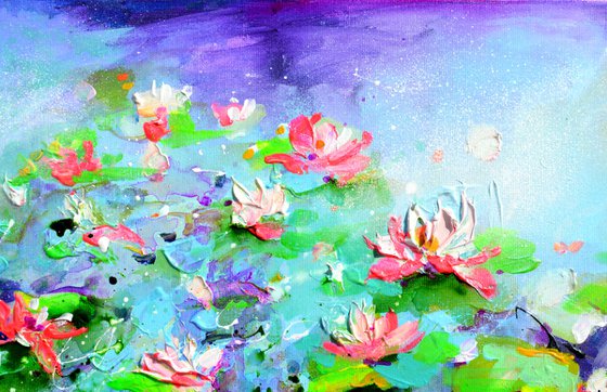 Water Lilies on the Pond