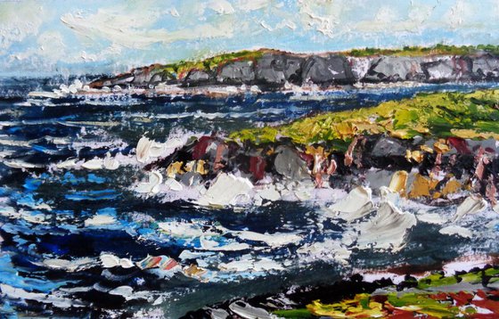 Amlwch Coast. Anglesey coastline study