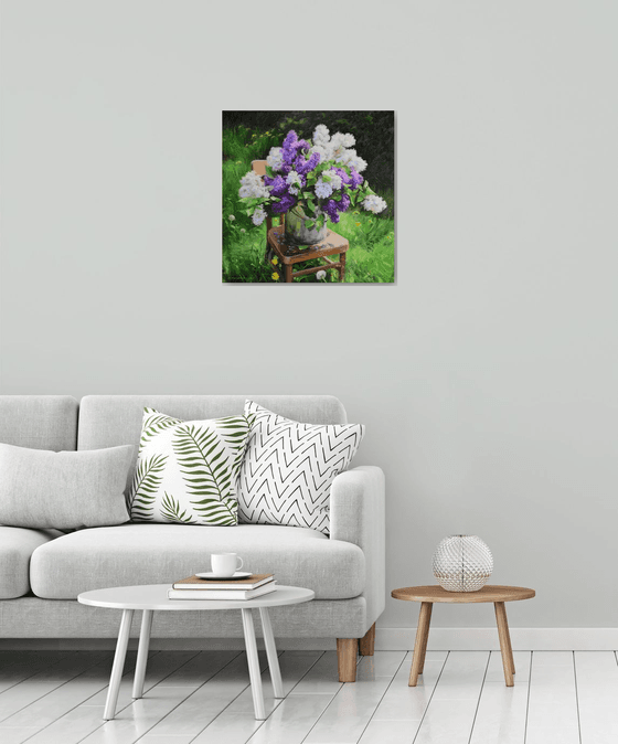 The scent of lilac