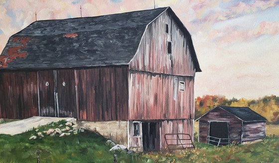 "Sunrise" - Old Barn - Farm - Country