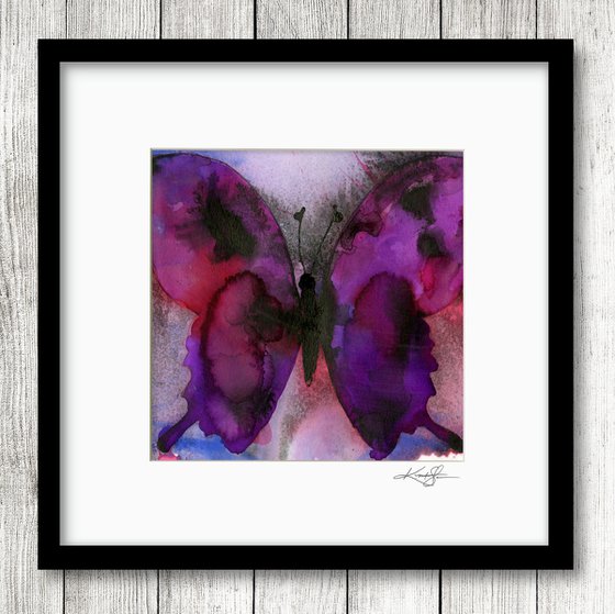 Alluring Butterfly 3 - Painting  by Kathy Morton Stanion