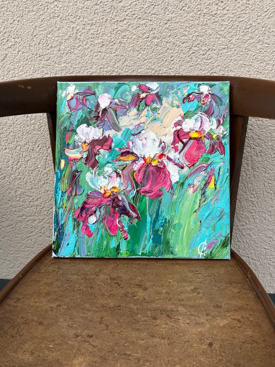 Whisper of irises