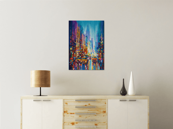 Abstract cityscape (New York)01