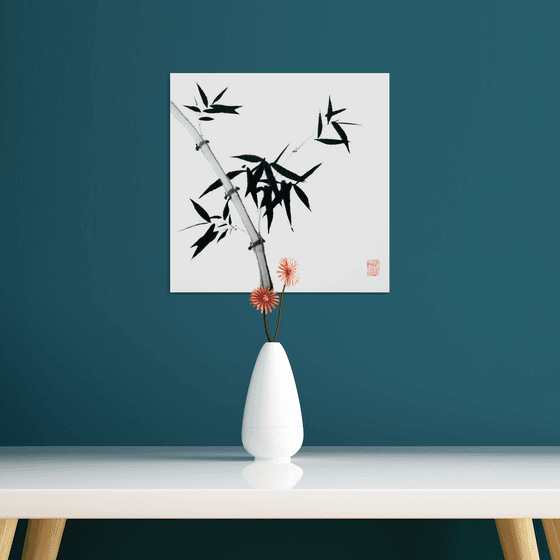 Bamboo branch