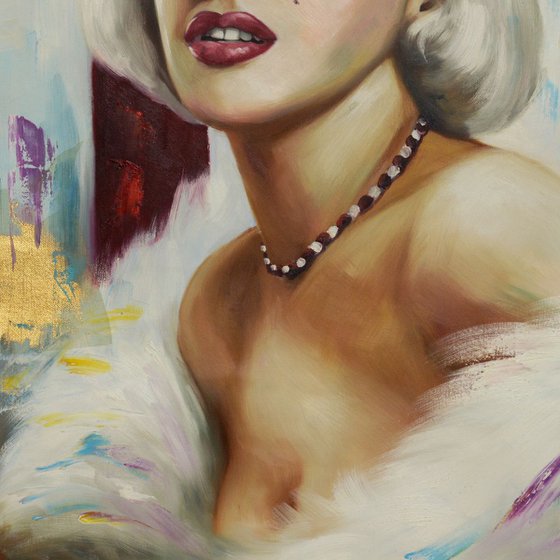 Marilyn Monroe Portrait | Black Edition No.06
