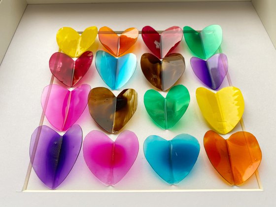 Heart candies