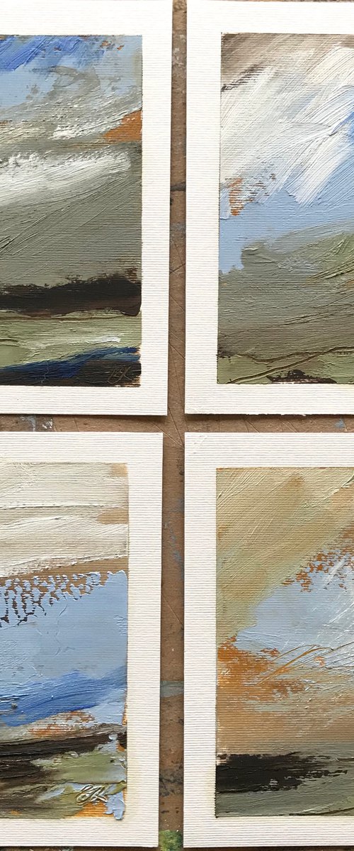 Abstract Landscapes Series 1 by Belinda Reynell