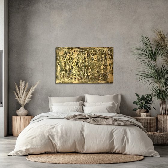 Gold Leaf 110x60x2 cm