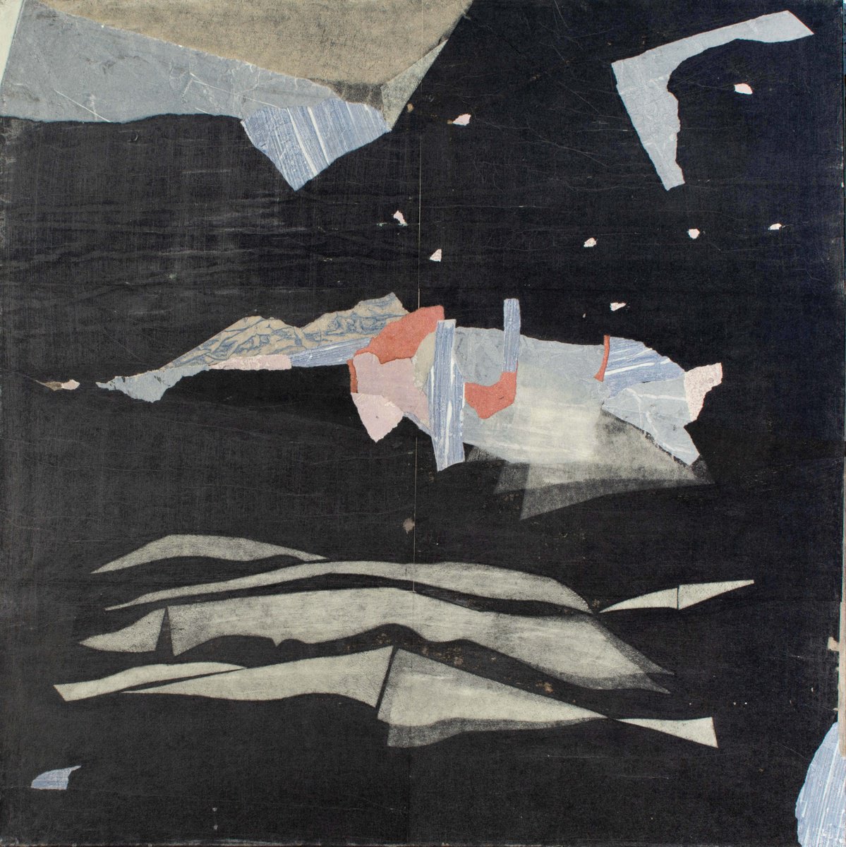 Abstract Painting By Trayana Panayotova, 26 X 26", Somewhere Ii, Original Artwork