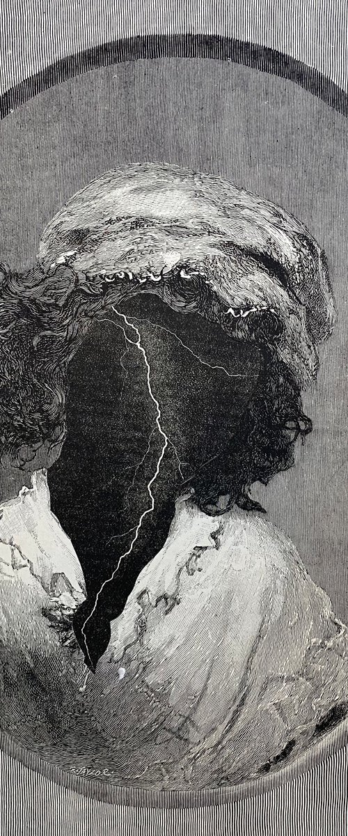 She was lightning by Tudor Evans