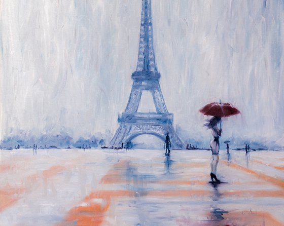 Rainy day in Paris