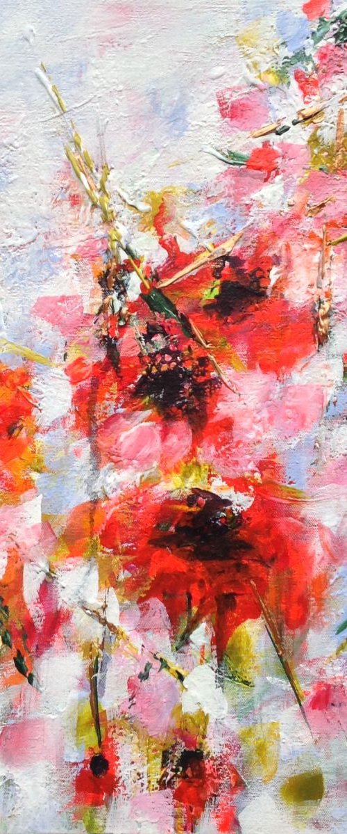 Falling Poppies by Michelle Carolan
