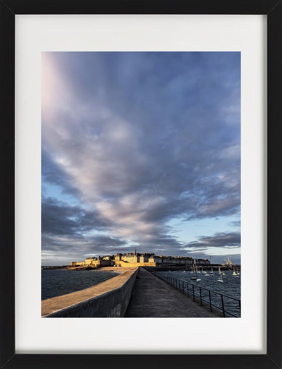 SUNSET ON SAINT MALO