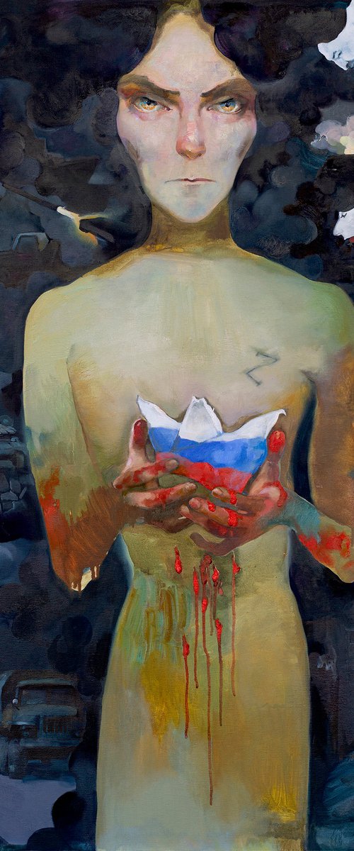 Whether you like it or not, your empire will be destroyed. by Anastasiia Grygorieva