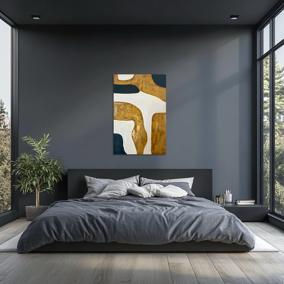 Golden River 60x90x2 cm