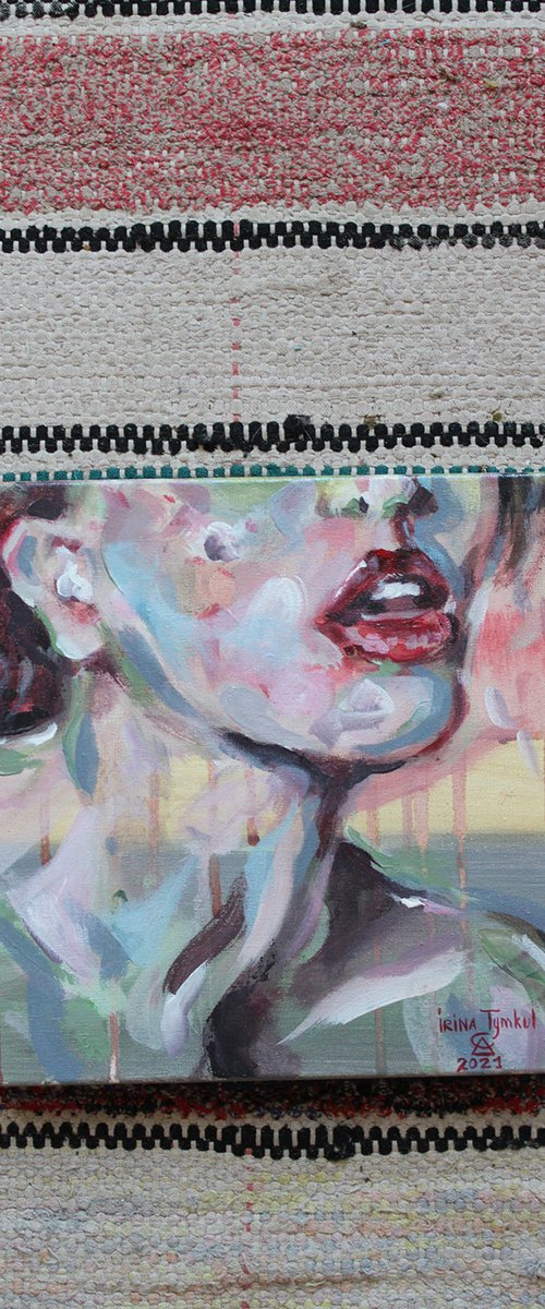 Through the gray eyes (2021) by Iryna Tymkul