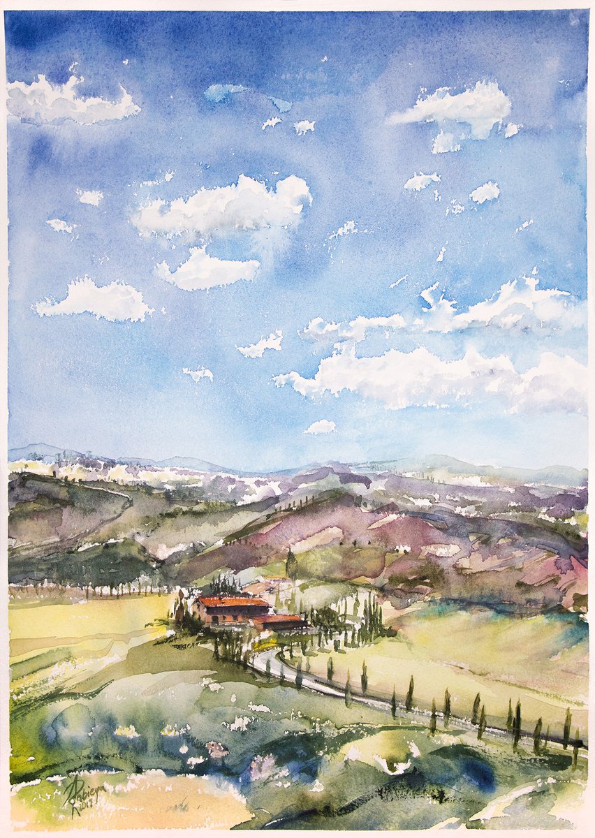 Tuscany by Andrzej Rabiega