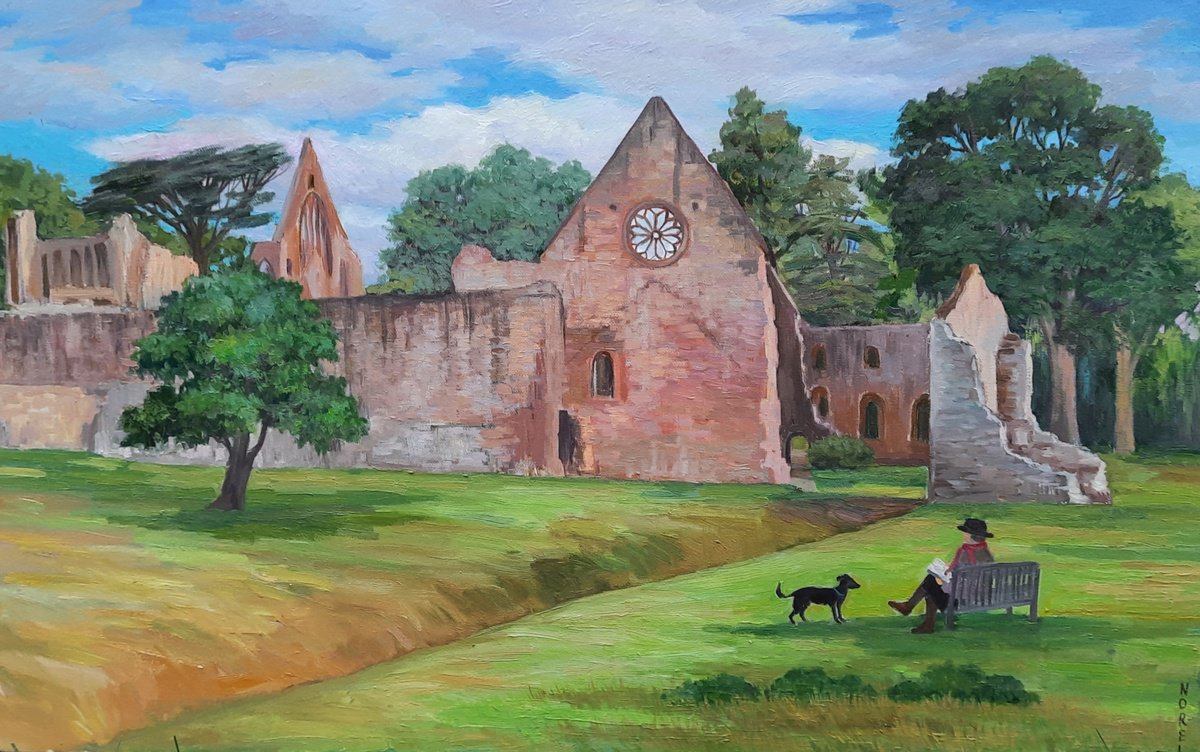 Dryburgh Abbey, Scottish Borders by Svetlana Norel