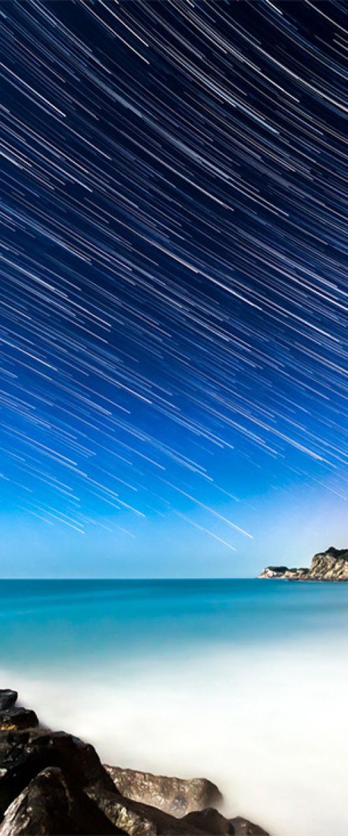 'Streaks In The Sky' Star Trail Giclée Fine Art Print by Chad Powell