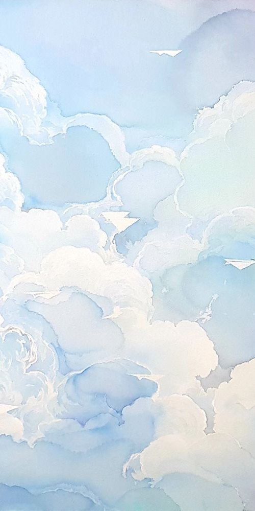 Migration | Celestial Light by Yuliya  Martynova