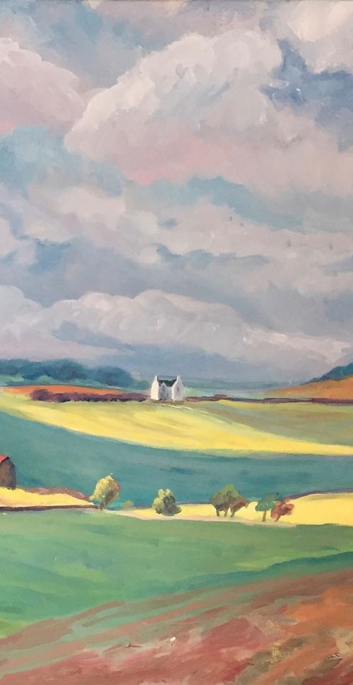 Near Arncroach, Fife by Stephen Howard Harrison