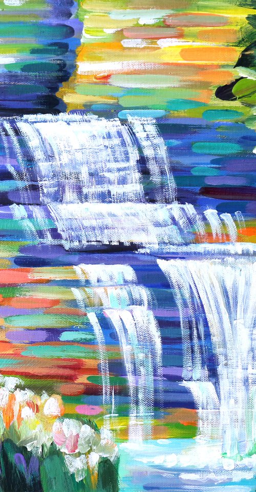 Waterfall-3 | Hot Summer by Trayko Popov