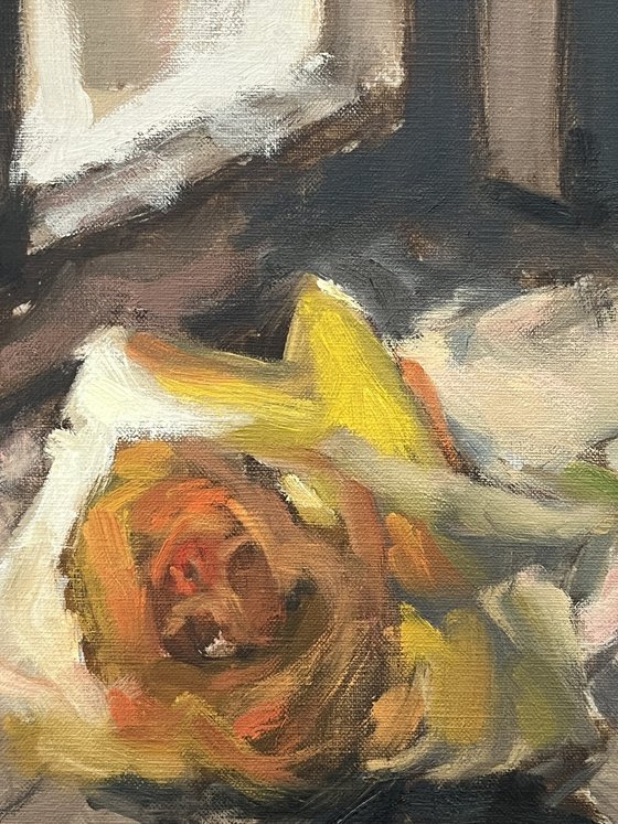 Study of Yellow Rose