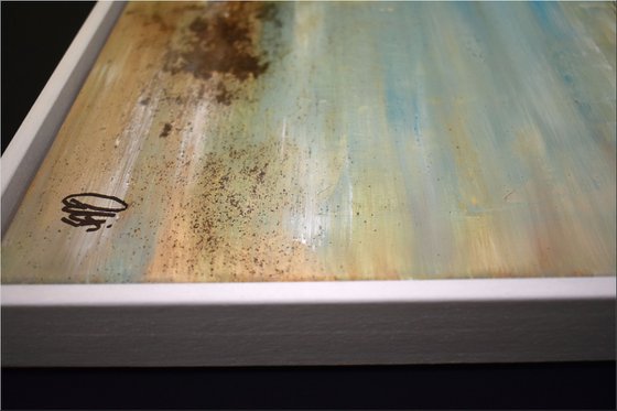 Performance - Abstract acrylic painting high textured canvas art wall art ready to hang