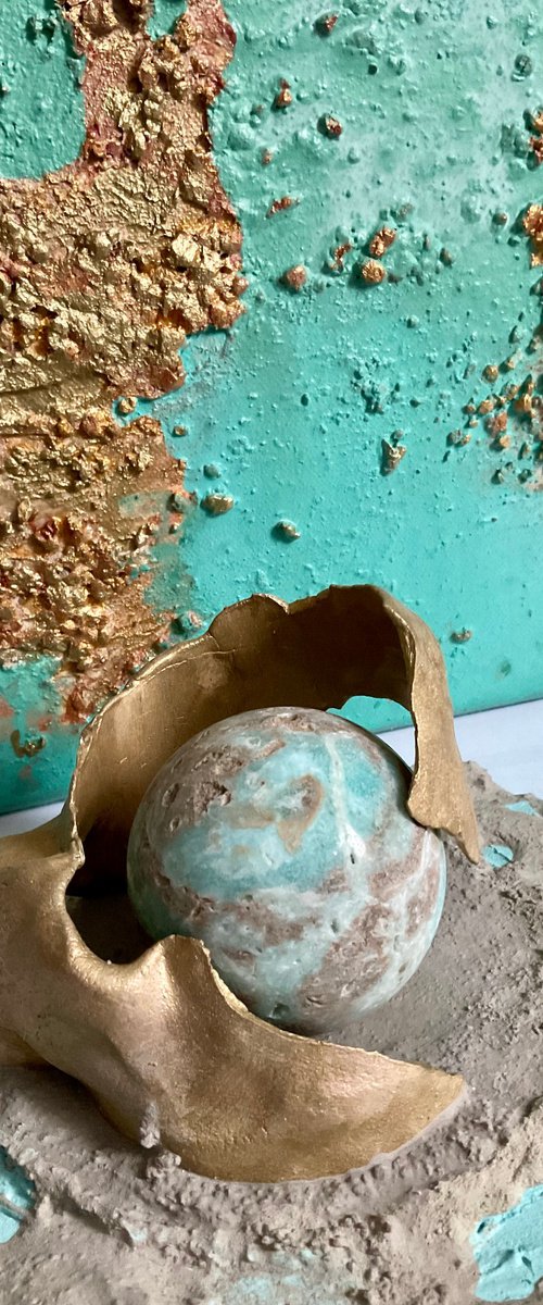 THE BIRTH OF THE PLANET by Vera Klimova