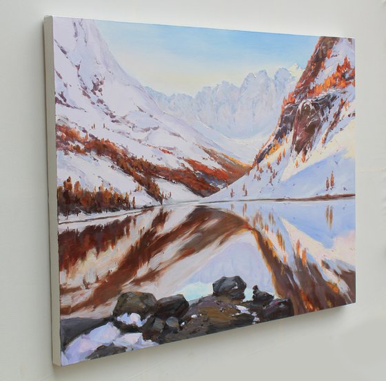 In the rays of the winter sun