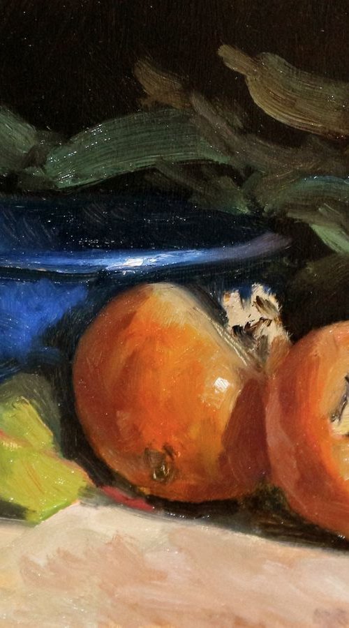 2 Persimmons by Pascal Giroud