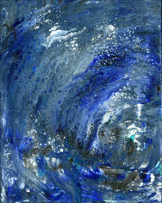 Celestial Dreams  - Abstract Painting  by Kathy Morton Stanion