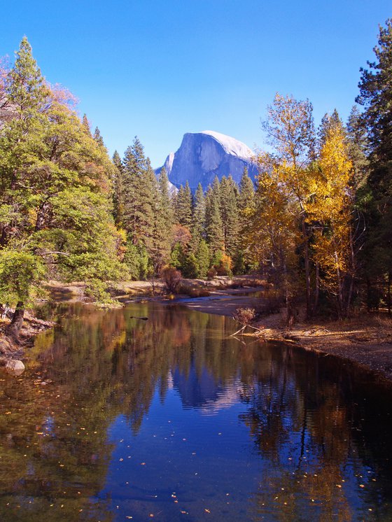 Half Dome and the Merced River