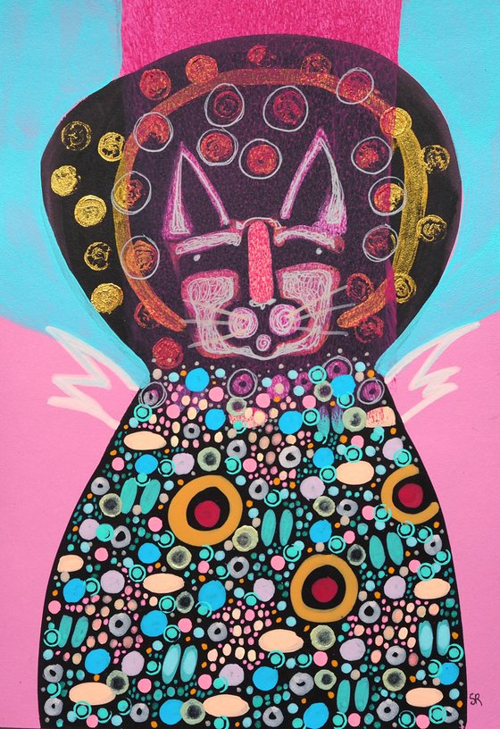 Guardian Angel Cat
