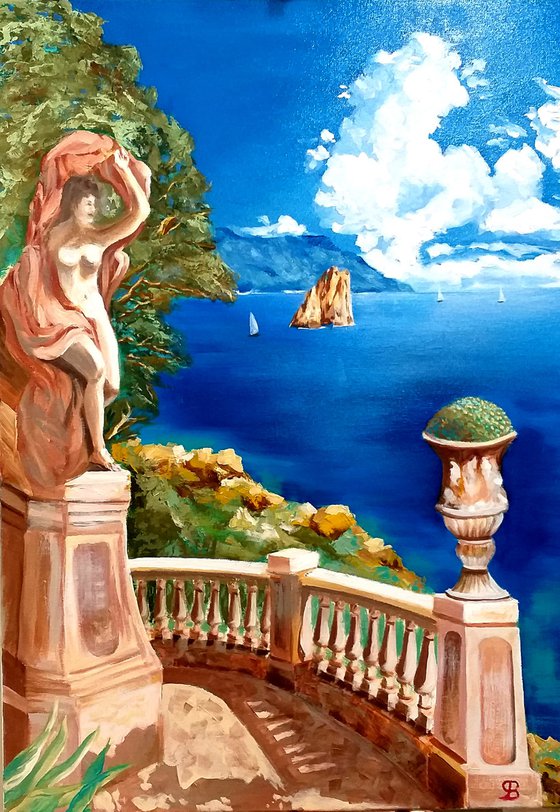 View of Faraglioni - Capri