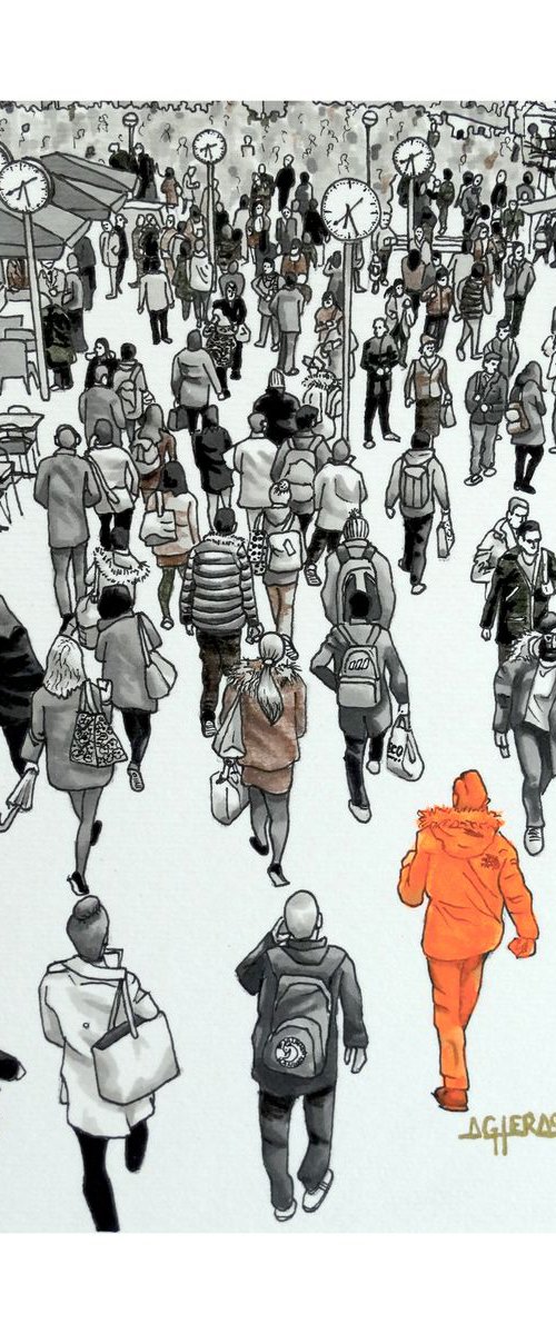 People in Canary Orange II by Arturo Garcia de las Heras (Agheras73)