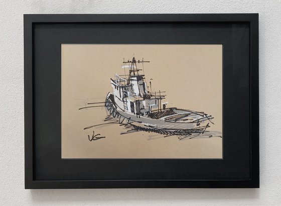 Original sketch TUGBOAT