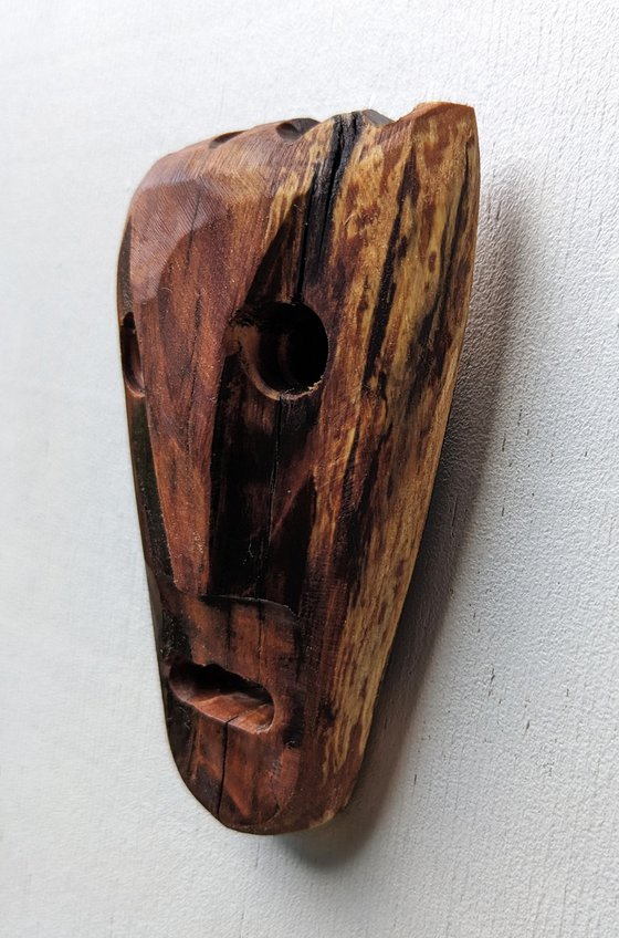 Cherry wooden mask