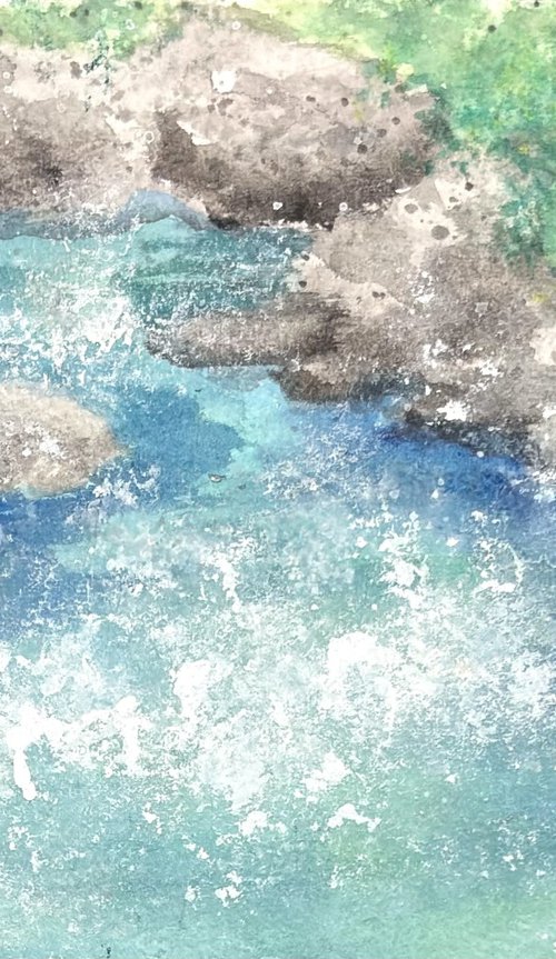 Rushing River by Sayaka Minegishi