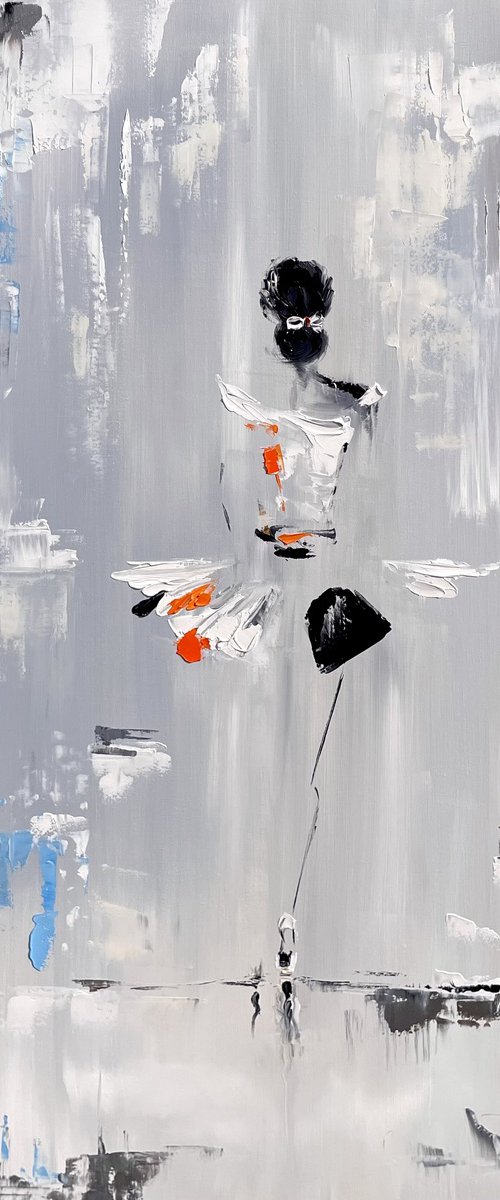 Lady abstract by Tanya Stefanovich
