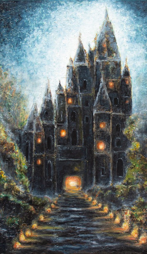 Mystical castle by Mila Moroko