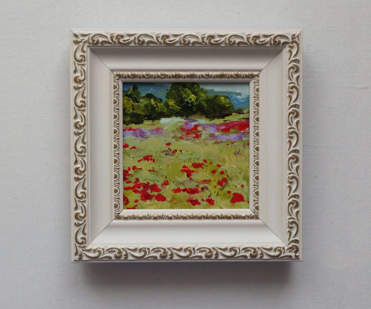 Field of Poppies by Natalia Shaykina