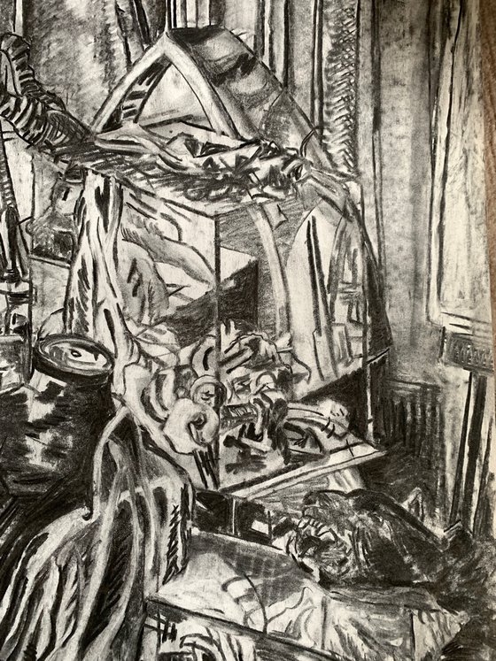 Sinister Still Life Interior