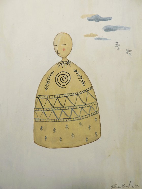 Thinking about an ancient idol
