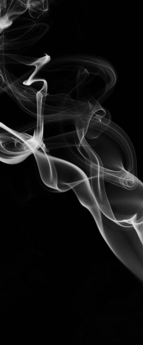 Smoke, Study IV [Framed; also available unframed] by Charles Brabin