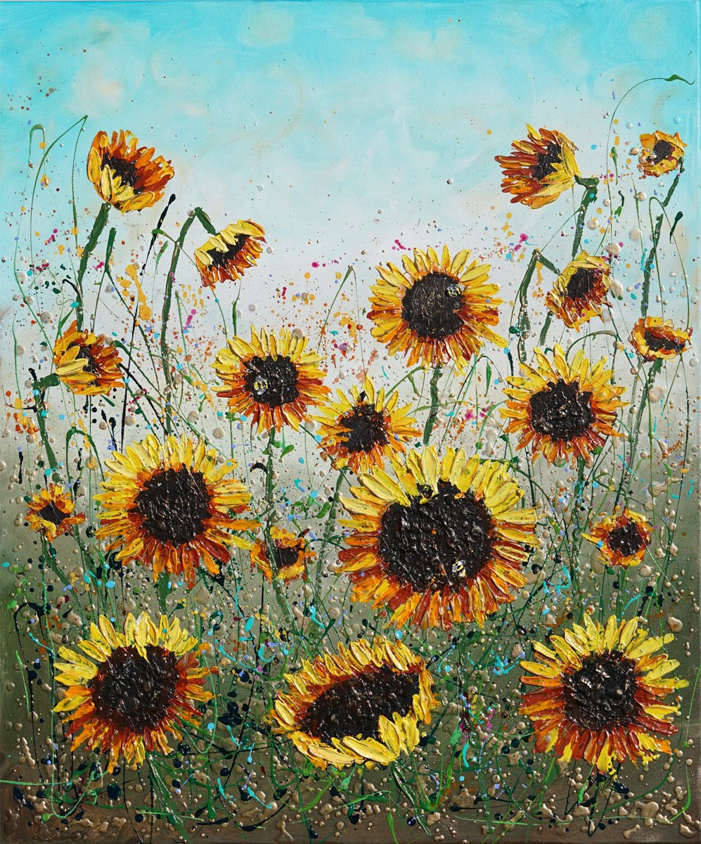 Sunflower Joy by Amanda Dagg