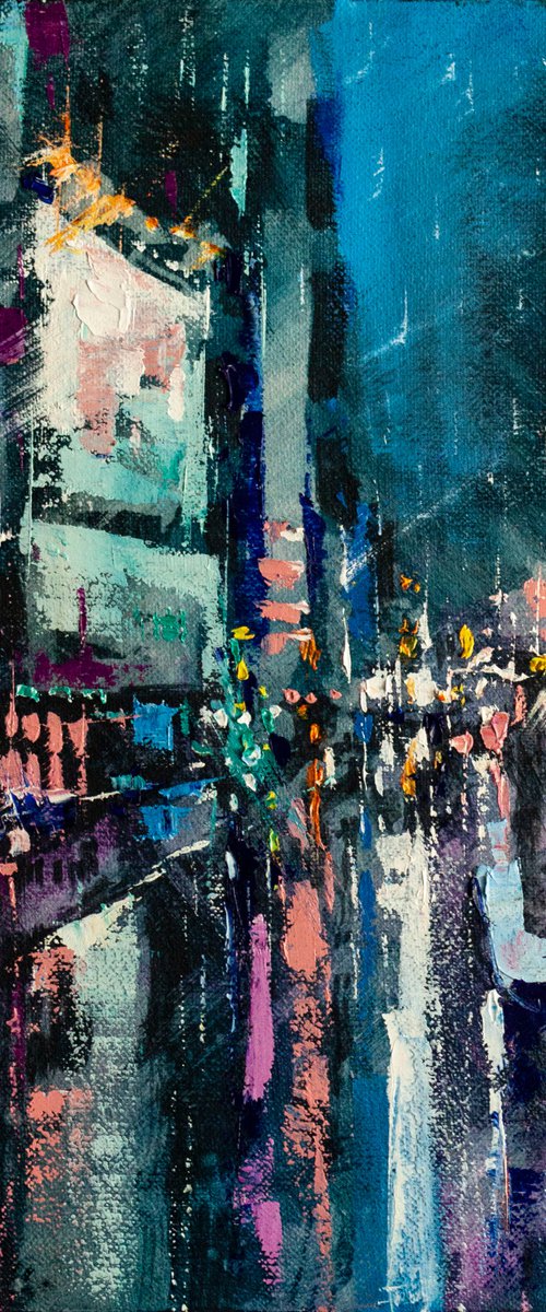 evening city by Aleksandr Neliubin