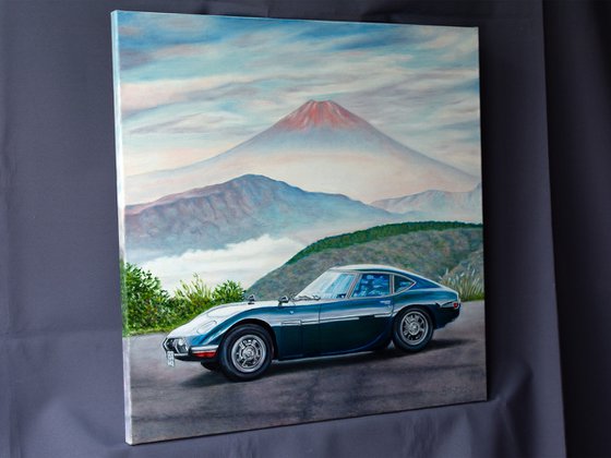 MODERN VIEW OF MOUNT FUJI