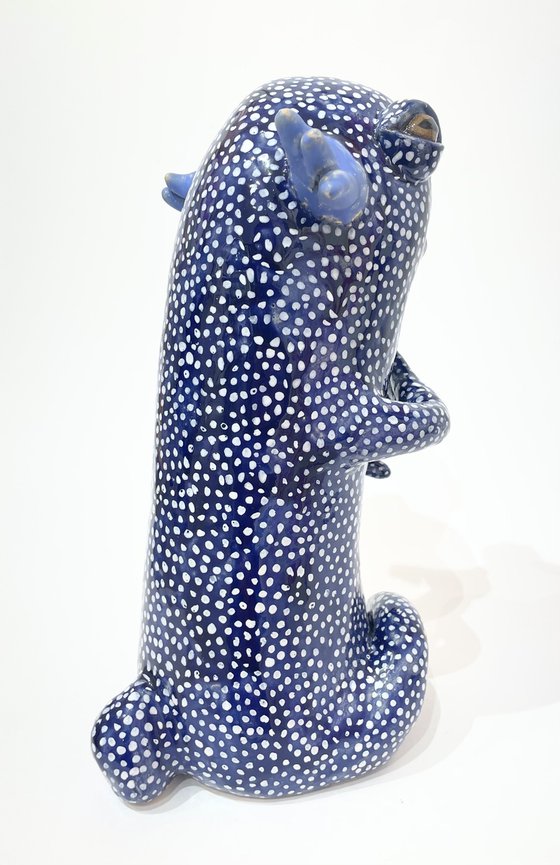 Dotted Blue Sweet Creation