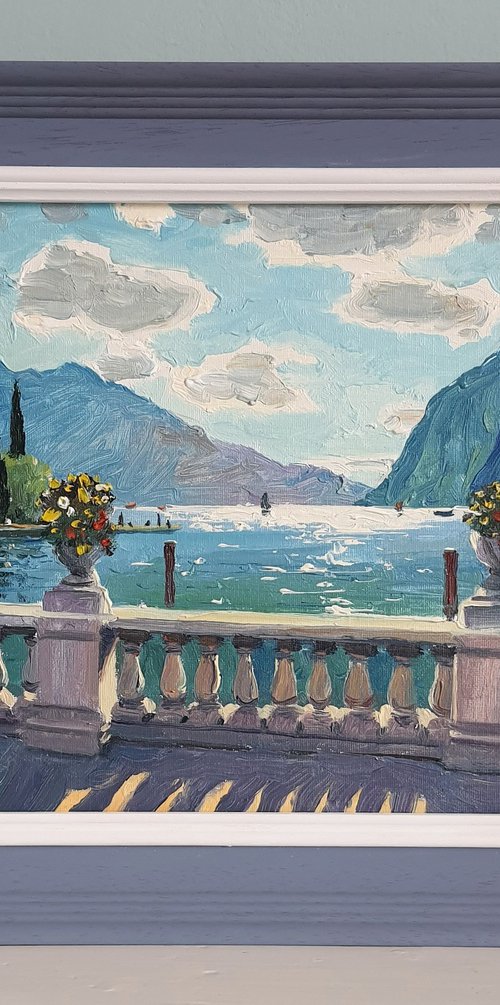 Lake Garda Italy by Roberto Ponte